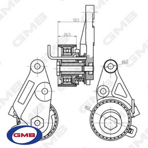 FORD FOCUS/FIESTA/C-MAX FORD EKSANTRIK GERGI RULMANI Ürün Görseli