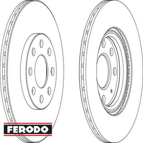 OPEL CORSA D CORSA E ADAM OPEL FREN DISKI ÖN TAKIM 14 INCH Ürün Görseli