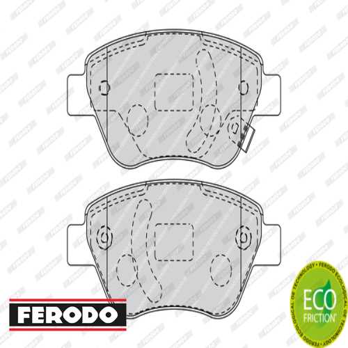 OPEL CORSA D ADAM OPEL FREN BALATASI ÖN KÜÇÜK TIP 257 MM DISKLER IÇIN