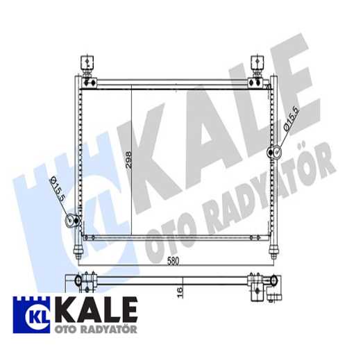 JAPON ACCORD JAPON KLIMA RADYATÖRÜ
