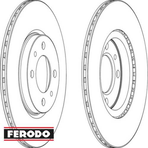 FIAT FIORINO-DOBLO-LINEA-ALBEA-IDEA-500-DEBRA-MITO-BIPPER-NEMO FIAT FREN DISKI ÖN TAKIM 257MM