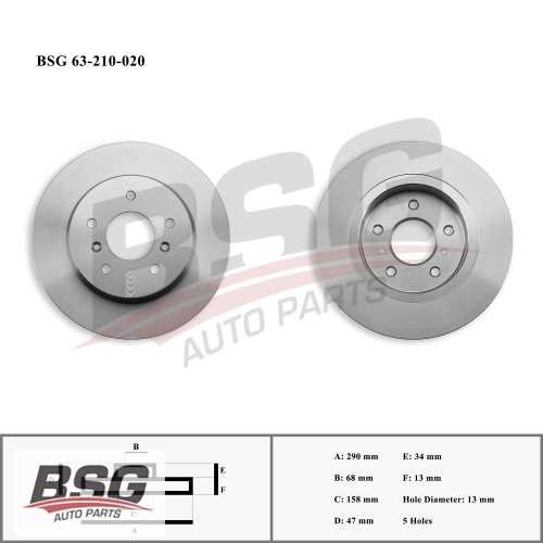 FREN DISKI ARKA . 1.2 DIGT:1.5 DCI:1.6 DCI QASHQAI (J11) : KADJAR 15- 14-