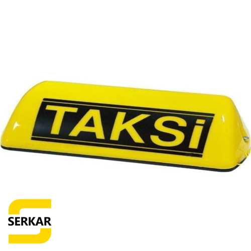 TAKSİ LEVHASI KOMPLE SARI YAZILI Ürün Görseli