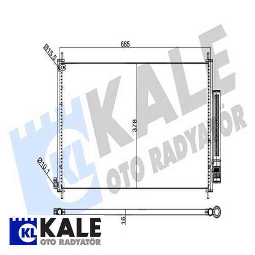 JAPON CRV JAPON KLIMA RADYATÖRÜ Ürün Görseli