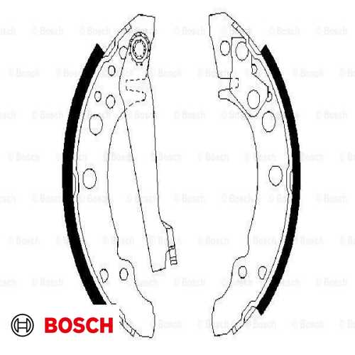 FREN BALATASI ARKA FSB191 / GS8166 (PABUÇ) BM GOLF1-GOLF2-POLO-A80 78-