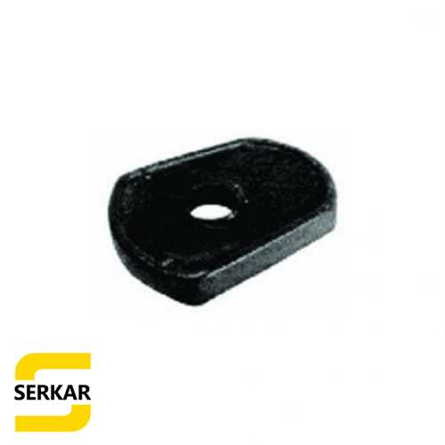 R12 DIŞ KAPI KOLU ALT PLASTİK ( PUL ) KÜÇÜK