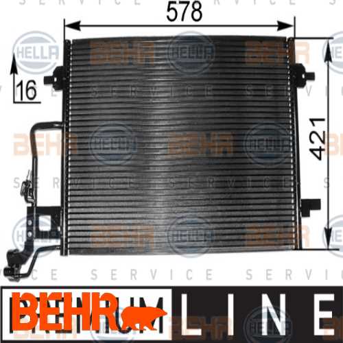 KLIMA RADYATÖRÜ  BM PASSAT 01-05