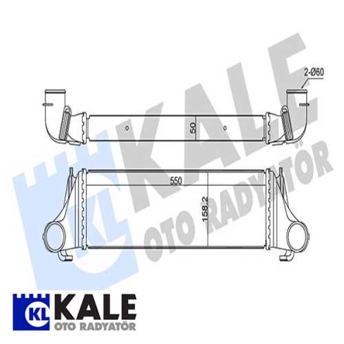 BMW X5 E53 BMW TURBO RADYATÖRÜ
