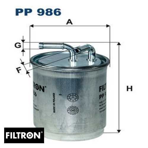 VW POLO-CORDOBA-FABIA VW YAKIT FILTRESI H281WK / KL494 Ürün Görseli