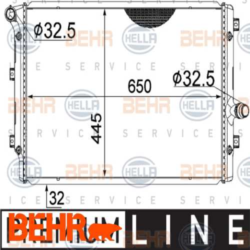 SU RADYATÖRÜ  CAYB-CAYC-CAYD-BKD-BKP-CBAA 1,6 TDI-2,0 TDI GOLF5-GOLF6-CADDY-JETTA-PASSAT-A3-LEON-OCTAVIA 04- Ürün Görseli
