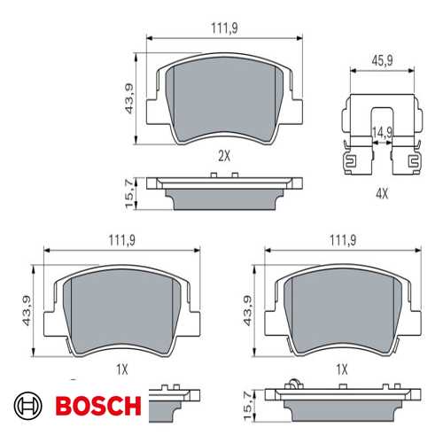 FREN BALATASI ARKA  BM TUCSON-SPORTAGE 20 ->