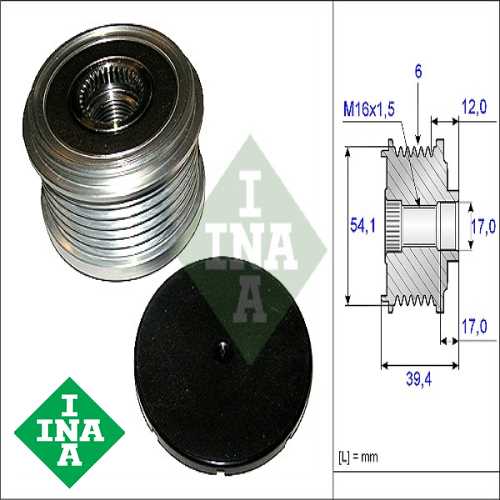 FORD FIESTA/FUSION FORD ALTERNATÖR KASNAGI (54,1 MM-39,4 MM-17 MM) Ürün Görseli