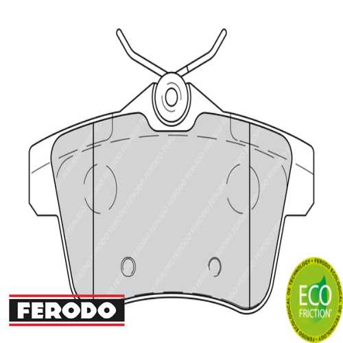 PSA 308/3008/5008/RCZ/C4/DS4/DS5 PSA FREN BALATASI ARKA Ürün Görseli