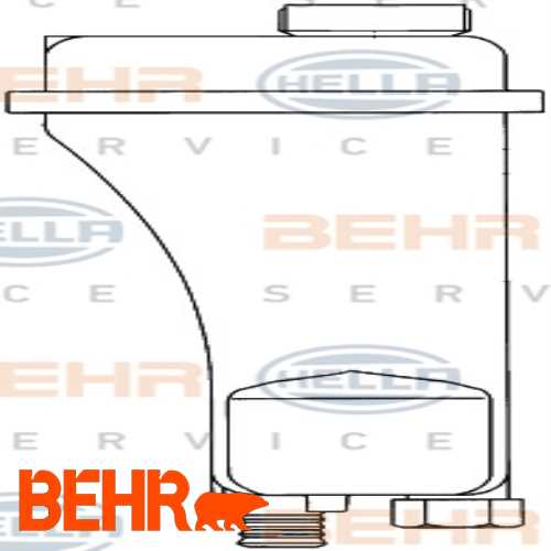 RADYATÖR YEDEK SU DEPOSU  M52 E36-39-38 90-