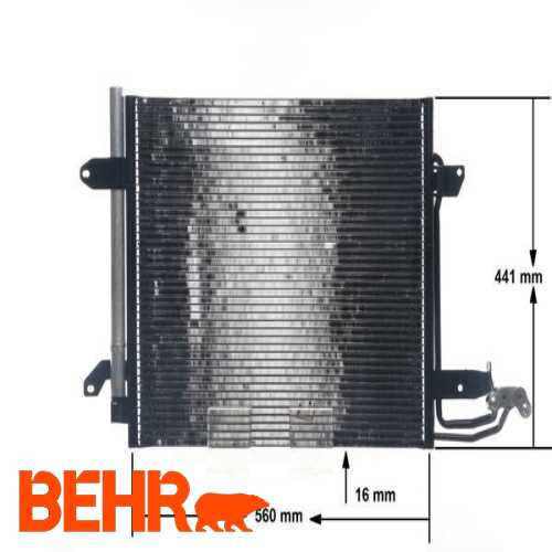 KLIMA RADYATÖRÜ 8FC 351 301-051 BM CADDY-TOURAN 04- Ürün Görseli