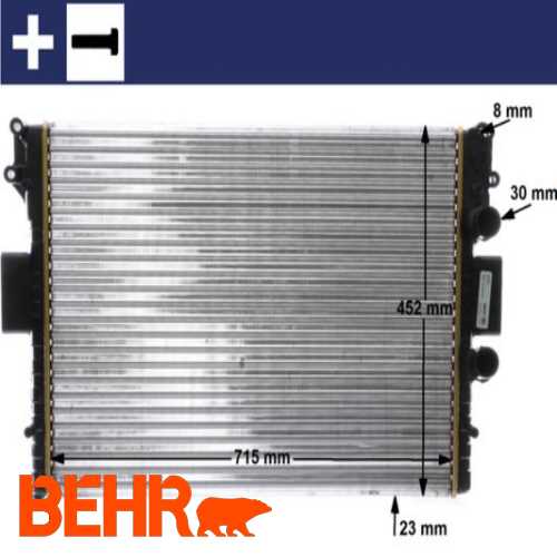 SU RADYATÖRÜ  2,5-2,8 IVECO DAILY III 99-06