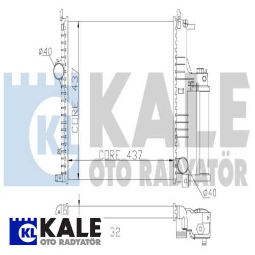 BMW E30-E36- Z3 BMW SU RADYATÖRÜ