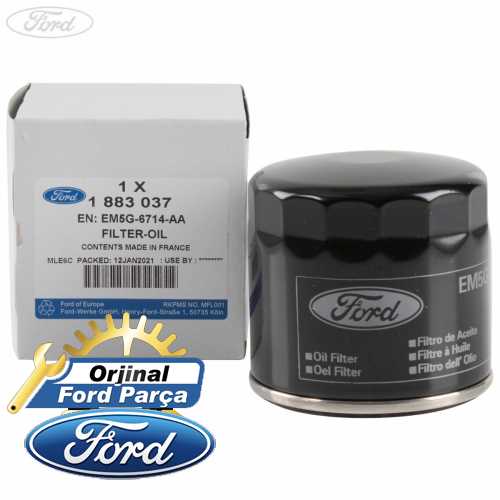 FORD FOCUS/MONDEO/FIESTA/MAZDA FORD YAG FILTRESI BM5G 6714 AA/(7S7G 6714 AA/1E05-14-302E Ürün Görseli