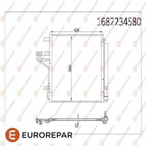 KLIMA RADYATÖRÜ  BENZIN I10 / PICANTO 17-> Ürün Görseli