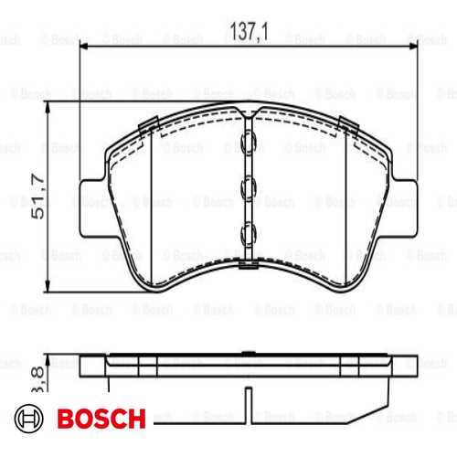 FREN BALATASI ÖN  B.M PARTNER / BERLINGO/C4/307/301/ BOXER III  02- Ürün Görseli