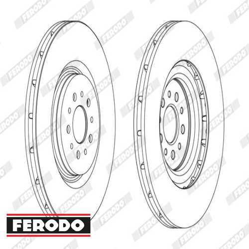 FIAT ALFA ROMEO 147 156, GT FIAT FREN DISKI ÖN ADET Ürün Görseli