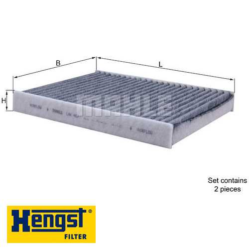 BMW F06-F07-F10-F10 LCI-F11-F11 LCI-F18-F18 LCI-6 F12-F12 LCI-6 F13-6 F13 LCI-7F01-F01 LCI-F02-F02 LCI BMW POLEN FILTRESI TAKIM / LAK 467/S Ürün Görseli