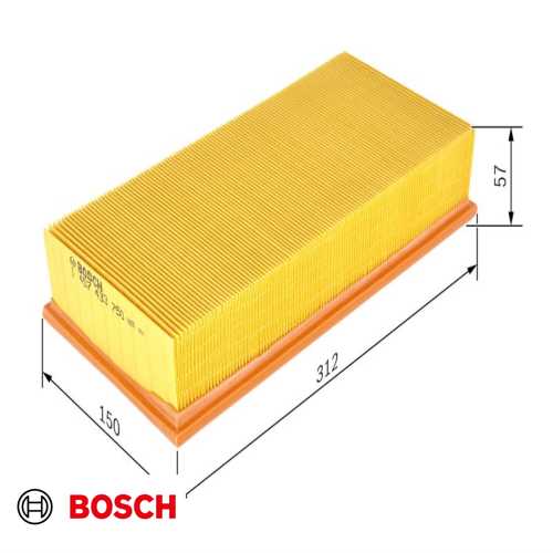 HAVA FILTRESI  2.5 D TRANSIT M15 93- Ürün Görseli