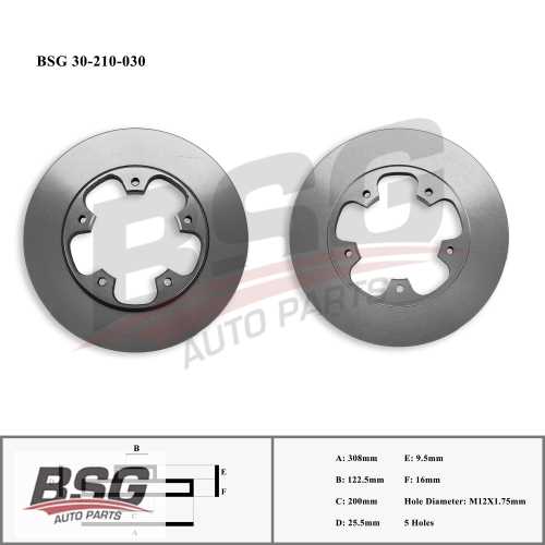 FREN DISKI ARKA (ADET FIYATIDIR)TEK TEKER 5 BIJON BM TRANSIT V-363 14-
