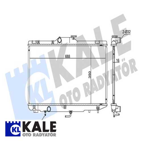 JAPON COROLLA JAPON SU RADYATÖRÜ Ürün Görseli