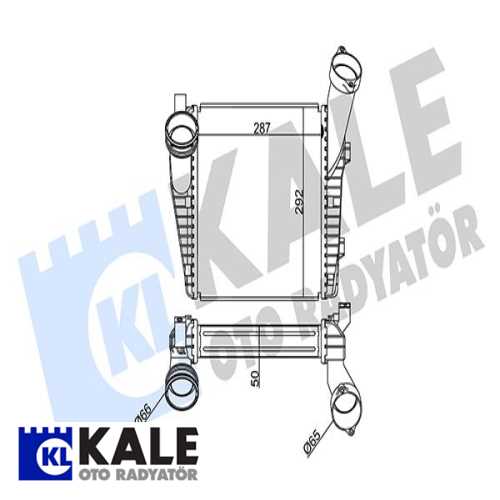 VW TOUAREG-Q7-CAYENNE VW TURBO RADYATÖRÜ SAG Ürün Görseli