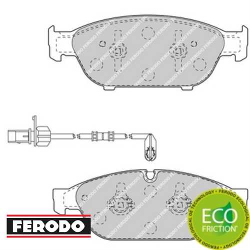 VW A6-A7-A8 VW FREN BALATASI ÖN GDB1883 Ürün Görseli