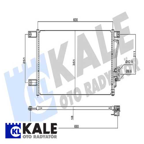 JAPON L200 JAPON KLIMA RADYATÖRÜ