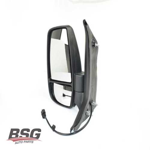 DIS DIKIZ AYNASI SOL BEYAZ SINYALLI / ELEKTRIKLI KATLANIR KISA KOL BM YENI TRANSIT V 363 14-