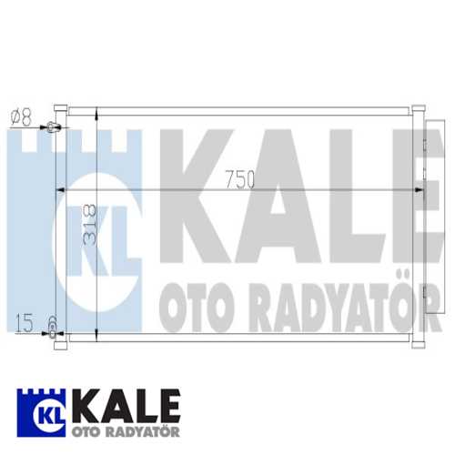 JAPON JAZZ II (GD) 1.4 03=> (BUYUK TIP) JAPON KLIMA RADYATÖRÜ KUTUICIADET1