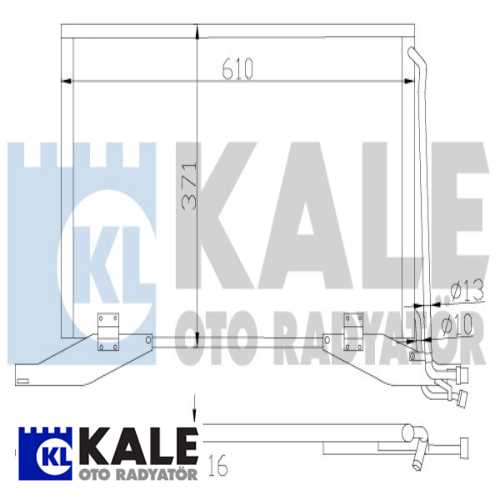 MERCEDES 210 MERCEDES KLIMA RADYATÖRÜ