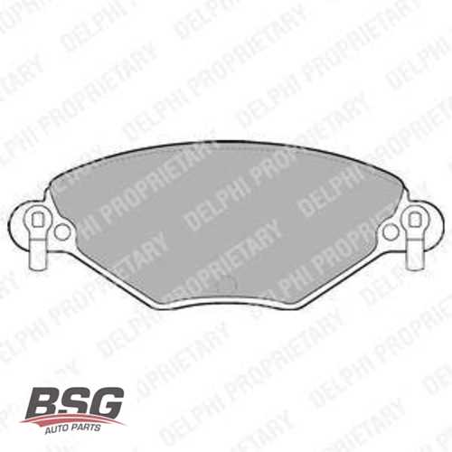 FREN BALATASI ÖN  B.M C5 I / C5 II 00-