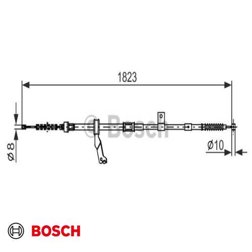 EL FREN TELI ARKA SAG . 1.6:1.8:2.0:2.0 D4D AVENSIS (T25) 03-08