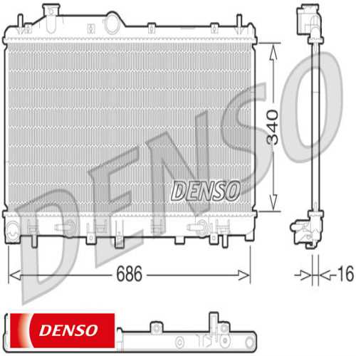SU RADYATÖRÜ  BENZIN LEGACY/OUTBACK 2009-