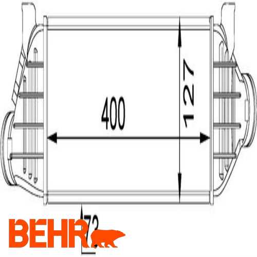 TURBO RADYATÖRÜ O.CEKER 2.0 TDCI TRANSIT V-184 MONDEO III 01- Ürün Görseli