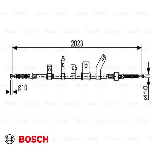 EL FREN TELI ARKA SOL . 2.5 DI-D L200 (KA, KB) 06-15 Ürün Görseli