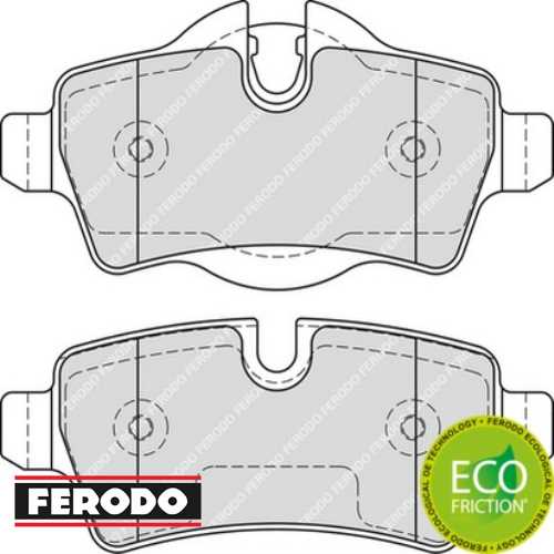 BMW MINI R55-R56-R57-R58-R59 BMW FREN BALATASI ARKA Ürün Görseli