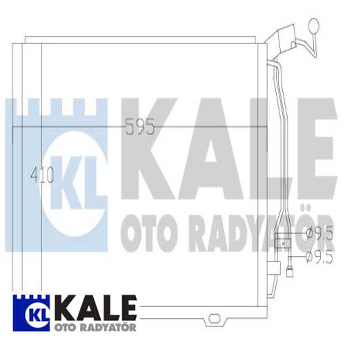 MERCEDES 202 MERCEDES KLIMA RADYATÖRÜ Ürün Görseli
