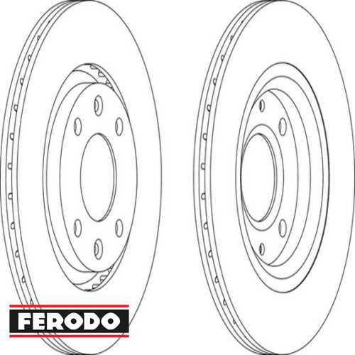 PSA 301/307/207/208/PARTNER/C-ELYSEE/CACTUS/C3 PSA FREN DISKI ÖN TAKIM Ürün Görseli