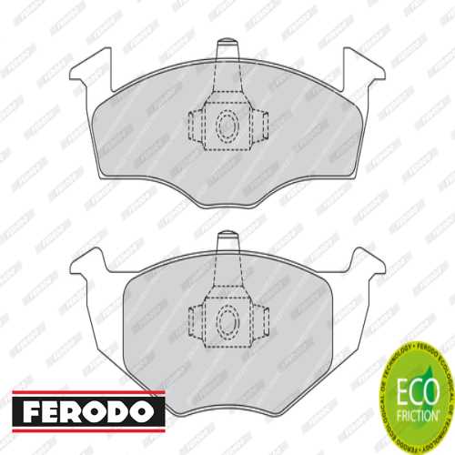 VW GOLF3-CORDOBA-IBIZA VW FREN BALATASI ÖN 0986424449 Ürün Görseli