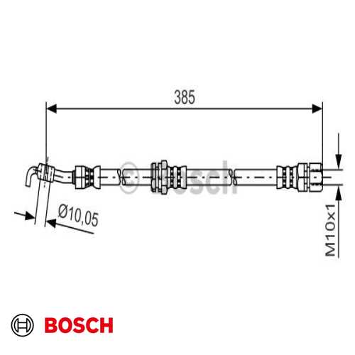 FREN HORTUMU ARKA SOL  BM LACETTI 04-