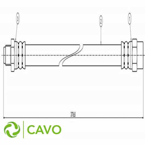 FREN HORTUMU ÖN  BM 124-201-126-123 1986-1995