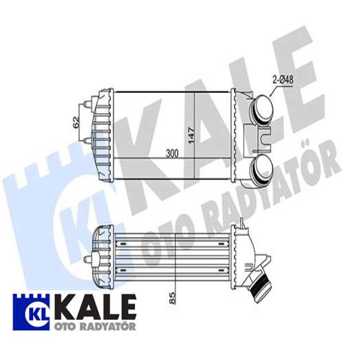 PSA PARTNER / BERLINGO PSA TURBO RADYATÖRÜ