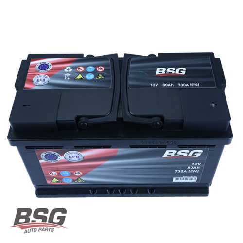 AKÜ 12V 80AH EFB 730CCA (L4) (315x175x190) (START&STOP) BM BM BM