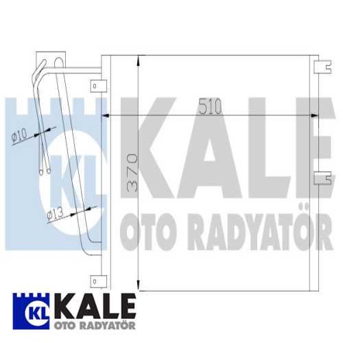 OPEL VECTRA B OPEL KLIMA RADYATÖRÜ AL/AL