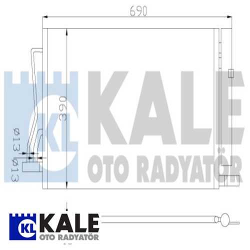 FORD FIESTA/FUSION/MAZDA FORD SU RADYATÖRÜ BRAZING BENZINLI / 2S6H & CC